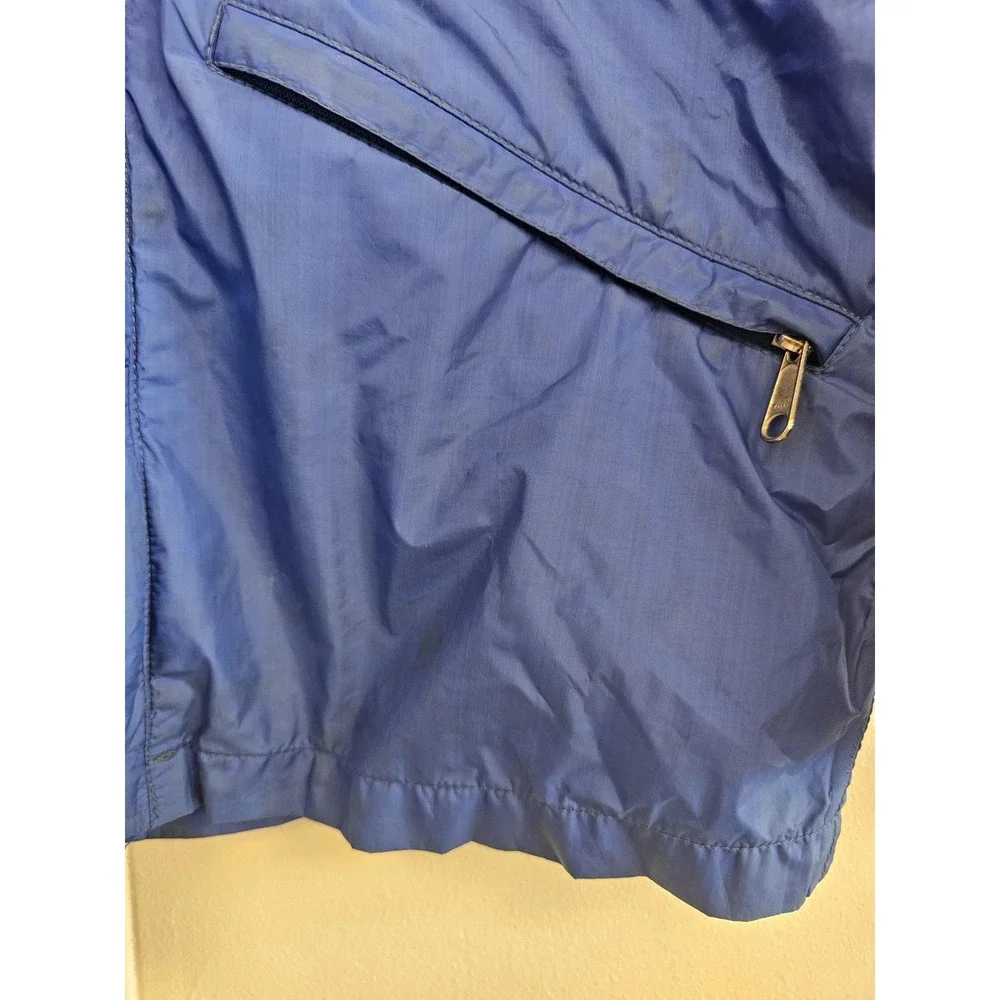 Vintage The North Face Jacket Mens Small Blue Gore-Tex Made in USA Hooded 90s‎